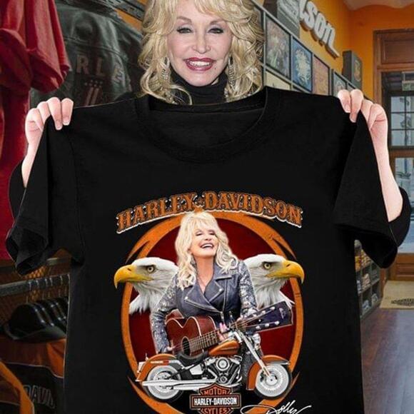 Brooke
B Other - Motorbike Dolly Parton Country Music Biker Retro Graphic T-Shirt